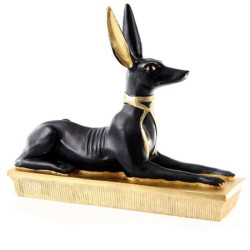 STATUETTE d'ANUBIS