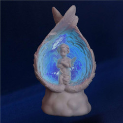FIGURINE ANGE LUMINEUX