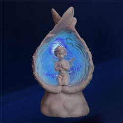 statuette ANGE LUMINEUX