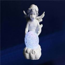 ANGES AVEC BOULE LUMINEUSE