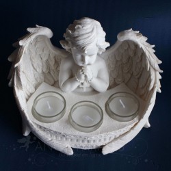 porte bougie ange - grand ange bougeoir