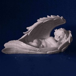 SCULPTURE ANGE PLUME GRAND MODELE