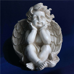 STATUETTE ANGE 28 CM