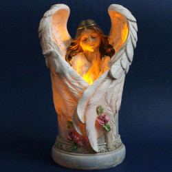 BOUGIE ANGE PERPETUELLE 20 CM