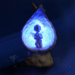 FIGURINE ANGE LUMINEUX PRIANT