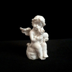 figurine ange avec animaux