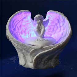 statuette d'anges lumineux