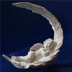 PLUME D ANGE SCULPTE