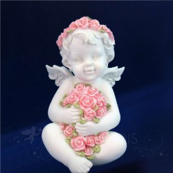 STATUE ANGE ROMANTIQUE