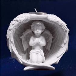 PORTE BOUGIE CHERUBIN DU COEUR