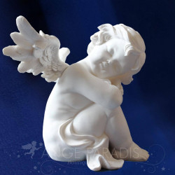 STATUETTE ANGE CHERUBIN 21CM