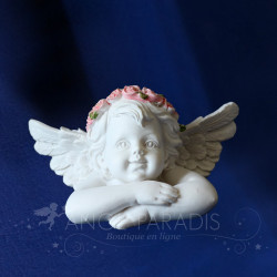 FIGURINE BUSTE ANGE ROMANTIQUE