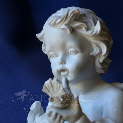 GRAND ANGE GEANT AVEC OISEAU 30CM