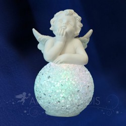 figurines d'anges lumineux
