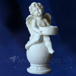 BOUGEOIR ANGE 19CM