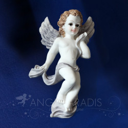 FIGURINE ANGE COLORES A ACCROCHER