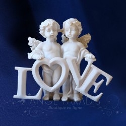 FIGURINE ANGE LOVE & LOVE
