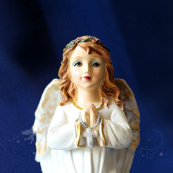 Figurine ange peints