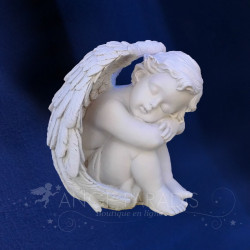 STATUETTE ANGE PROTECTEUR 12CM