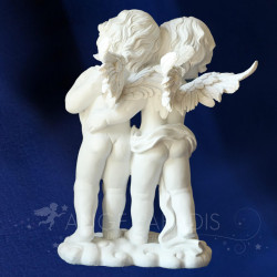 sujet ange resine - statue ange debout grand pour jardin deco platre