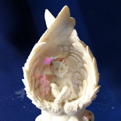 FIGURINE ANGE LUMINEUX