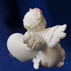 FIGURINE ANGE assis