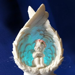 FIGURINE ANGE LUMINEUX
