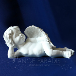 STATUE ANGE COUCHE 40CM