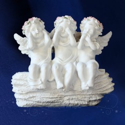 FIGURINE ANGE SAGESSE ROCHE