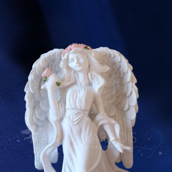 STATUETTE ARCHANGE blanc