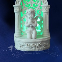 FIGURINE ANGE LUMINEUX CHAPELET