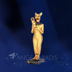 FIGURINE BAST DOREE