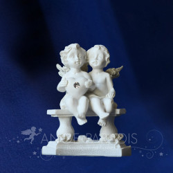 FIGURINE ANGE BANC GAUCHE