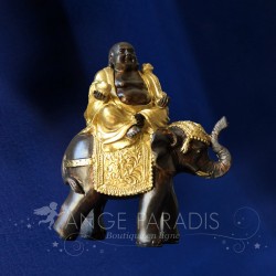 FIGURINE BOUDDHA ELEPHANT