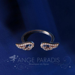 BAGUE AILE ANGE DORE