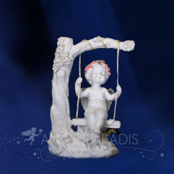 figurine ange balancoire enfants