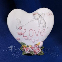 DECORATION ANGE : ATTRAPE COEUR