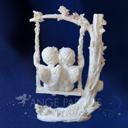 GRANDE STATUETTE ANGE  grands anges blancs decoratifs deco pour ornements