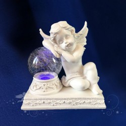 LAMPE ANGE BLANC