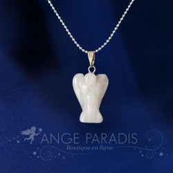 COLLIER ANGE GARDIEN PIERRE quartz