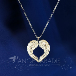 COLLIER AILE ANGE ARGENT PETIT