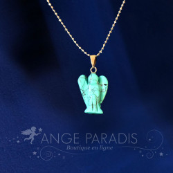 COLLIER ANGE GARDIEN TURQUOISE