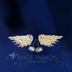 BOUCLE D'OREILLES AILES D'ANGE