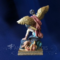 SAINT MICHAEL en resine platre acheter boutique religieuse