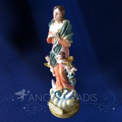 figurine MARIE QUI DEFAIT LES NOEUDS