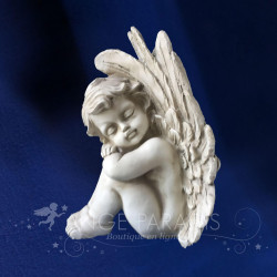 STATUETTE D'ANGE QUI DORT