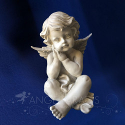 STATUE D'ANGE EXTERIEUR "Sage"