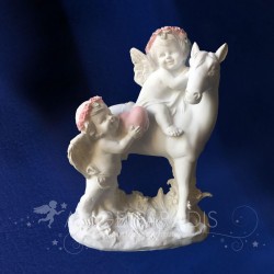 FIGURINE CHERUBIN "Messager de l'Amour"