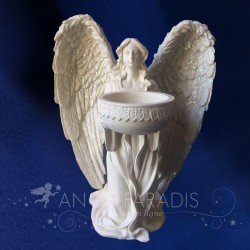 PORTE BOUGIE ANGE A GENOUX