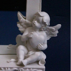 miroir avec des anges